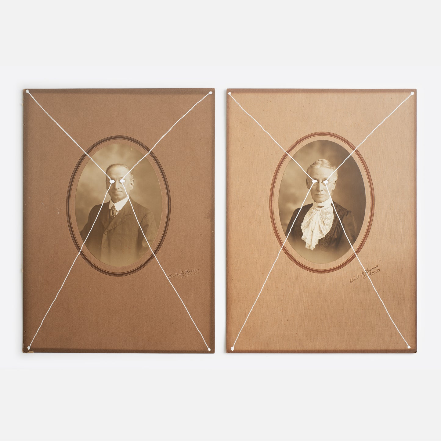 The Light Is Leaving Us All (A Pair of Mounted Photos) I
