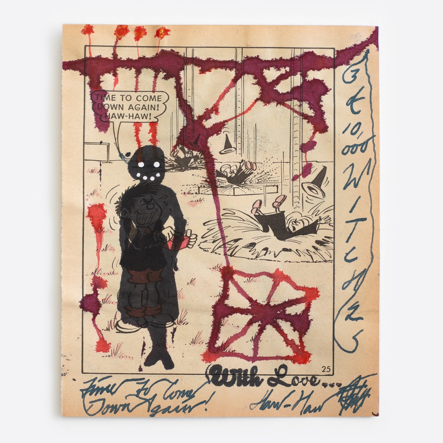 Time To Come Down Again! Haw-Haw